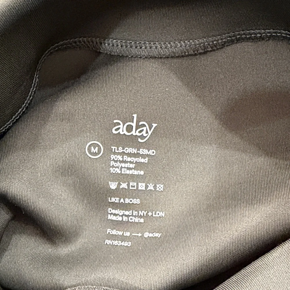 ‘Like a Boss’ Turtleneck - Dark khaki from Aday - Picture 2 of 3
